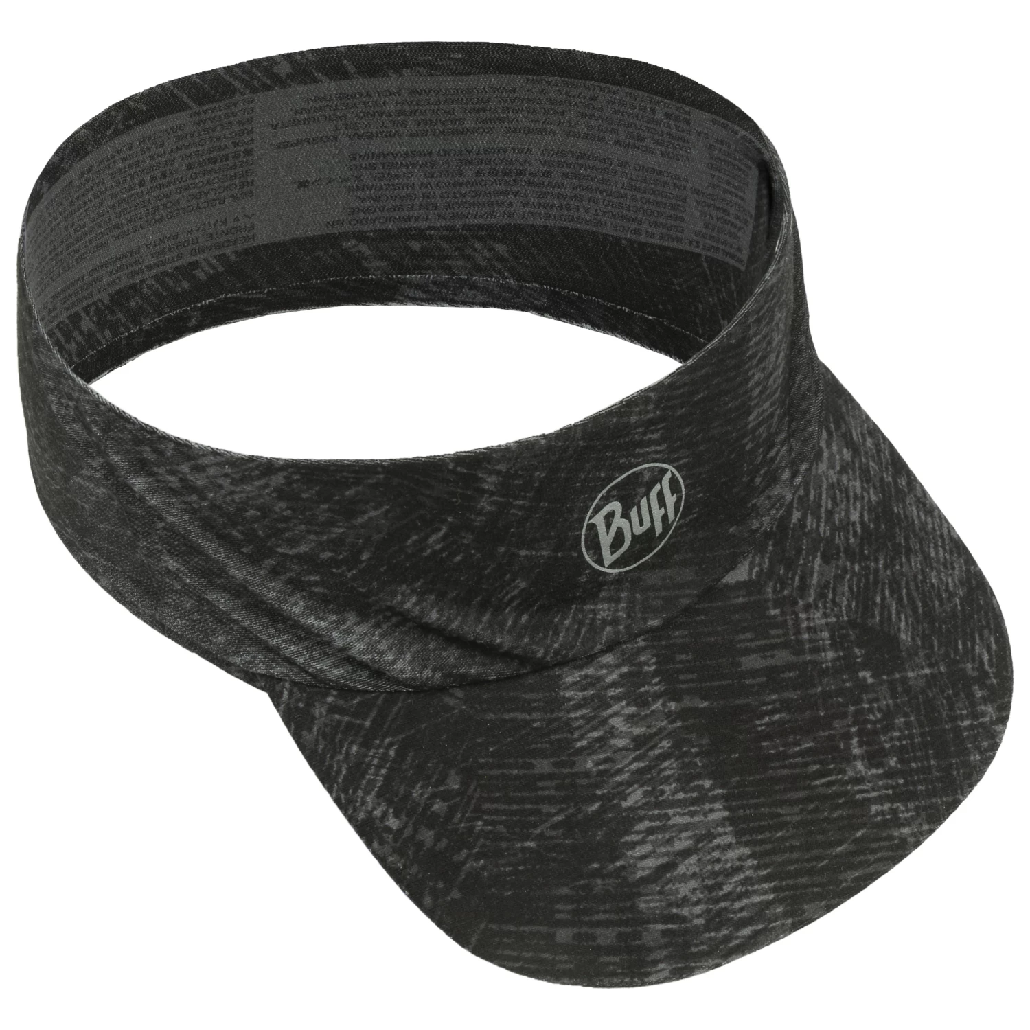 Pattern Rush Graphite Pack Run Visor By BUFF 7 Pattern Rush Graphite Pack Run Visor By BUFF – Bild 5