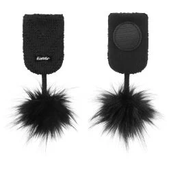 Peruvian Luxury Bommel Helmaufkleber By Eisbär -Modehutgeschäft Peruvian Luxury Bommel Helmaufkleber by Eisbaer schwarz.48248 1rf4