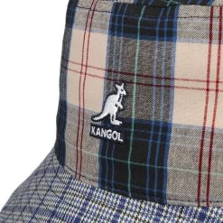 Plaid Mashup Bucket Fischerhut By Kangol -Modehutgeschäft Plaid Mashup Bucket Fischerhut by Kangol hellblau.65485 4rf9