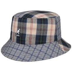 Plaid Mashup Bucket Fischerhut By Kangol -Modehutgeschäft Plaid Mashup Bucket Fischerhut by Kangol hellblau.65485 rf9