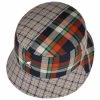 Plaid Mashup Bucket Fischerhut By Kangol