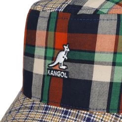Plaid Mashup Bucket Fischerhut By Kangol -Modehutgeschäft Plaid Mashup Bucket Fischerhut by Kangol orange.65485 4rf54
