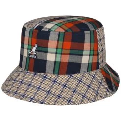 Plaid Mashup Bucket Fischerhut By Kangol -Modehutgeschäft Plaid Mashup Bucket Fischerhut by Kangol orange.65485 rf54