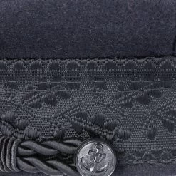 Prinz Heinrich Tuch Mütze By Hammaburg -Modehutgeschäft Prinz Heinrich Tuch Muetze by Hammaburg blau.40616 4rf2