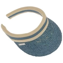 Raffia Sonnenvisor By Seeberger -Modehutgeschäft Raffia Sonnenvisor by Seeberger petrol.59679 1rf43