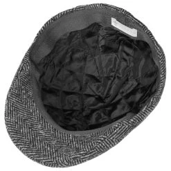 Raul Melange Herringbone Flatcap By Lierys -Modehutgeschäft Raul Melange Herringbone Flatcap by Lierys grau meliert.51659 2rf41