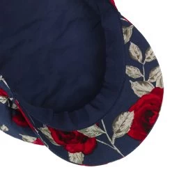 Red Roses Ballonmütze By McBURN -Modehutgeschäft Red Roses Ballonmuetze by McBURN blau.62020 2rf2