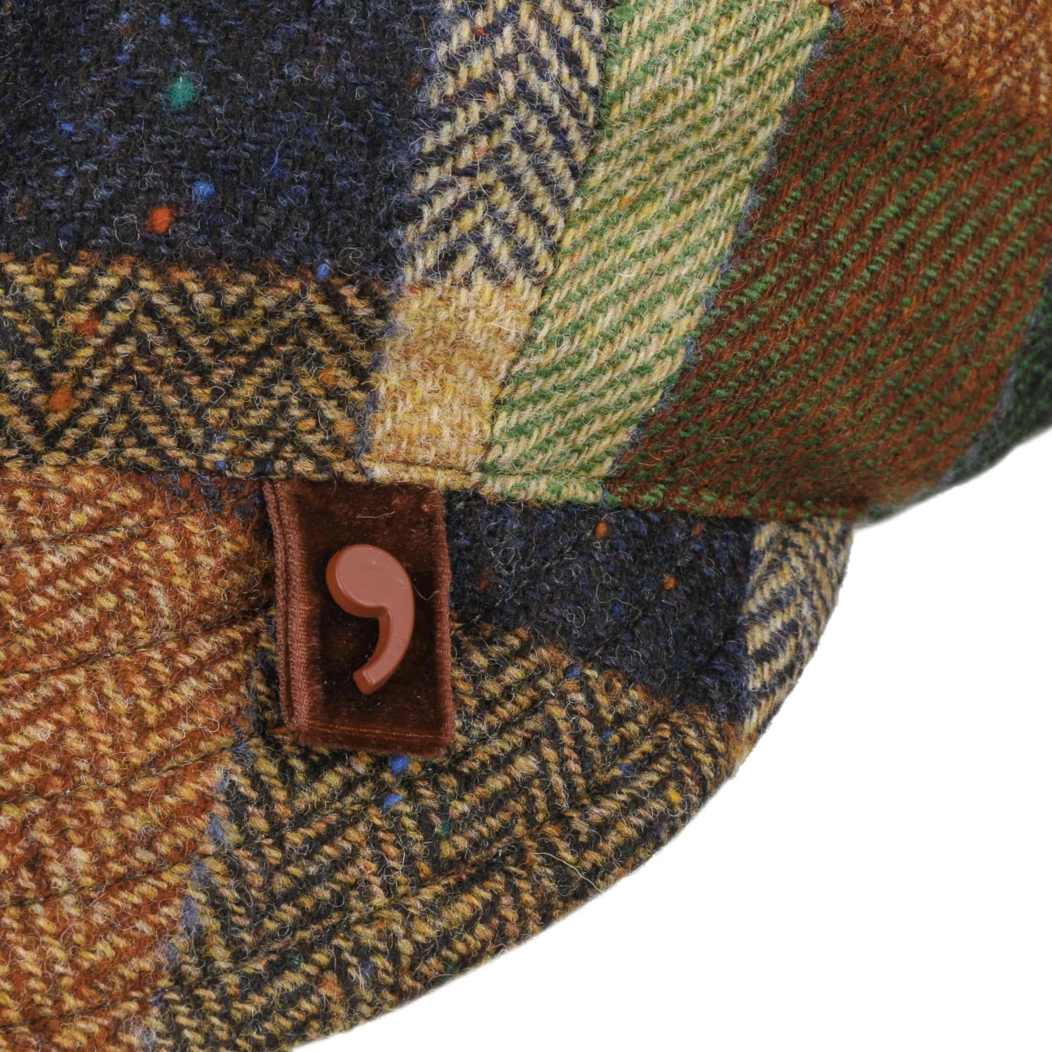 Salveno Wool Check Ballonmütze By Alfonso DEste 5 Salveno Wool Check Ballonmütze By Alfonso DEste – Bild 3