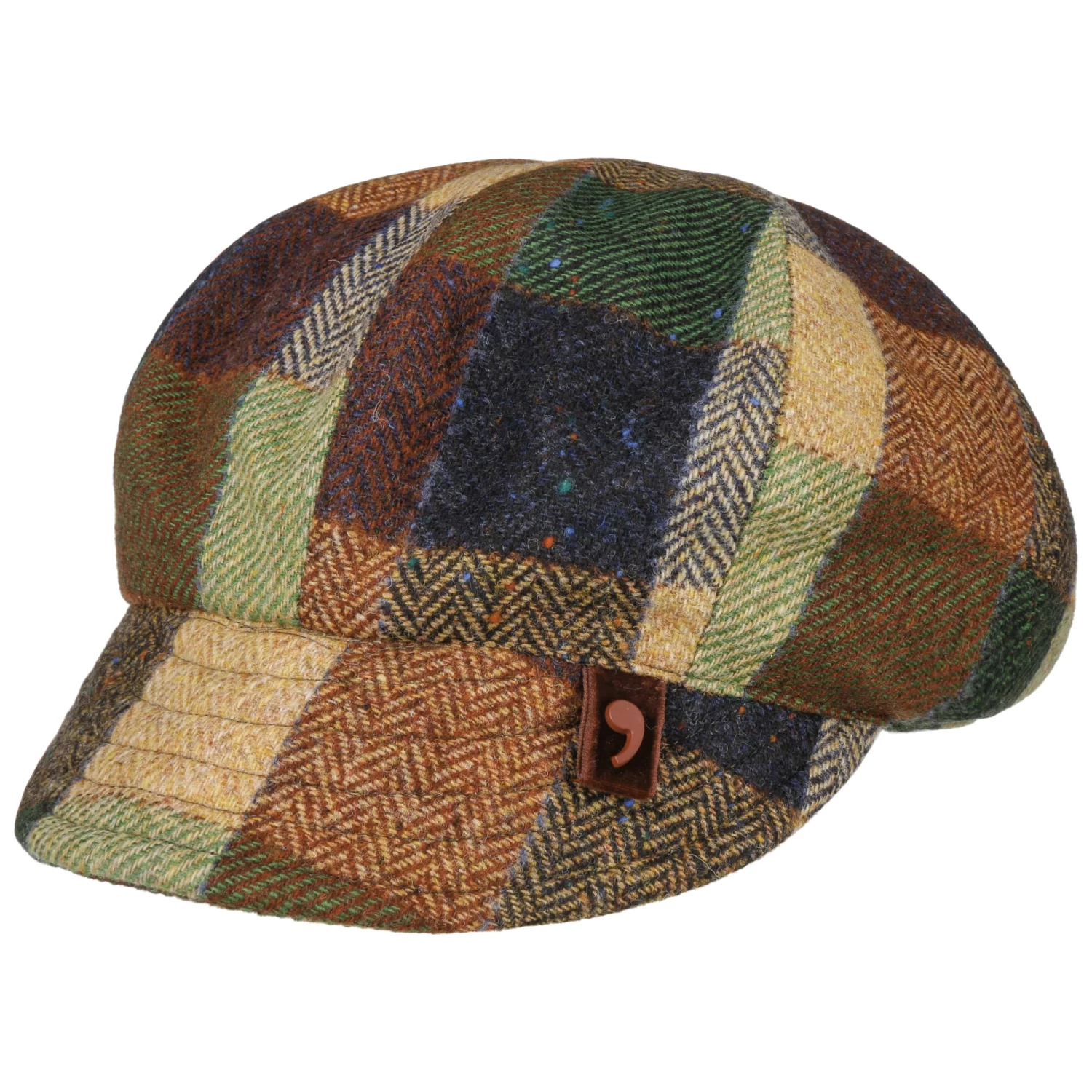 Salveno Wool Check Ballonmütze By Alfonso DEste 6 Salveno Wool Check Ballonmütze By Alfonso DEste – Bild 4