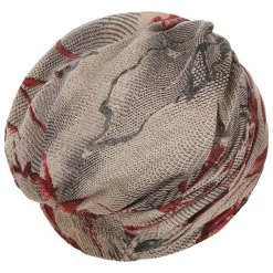 Sapphire Flowerpot Turban By Christine Headwear -Modehutgeschäft Sapphire Flowerpot Turban by Christine Headwear beige rot.62604 3rf271