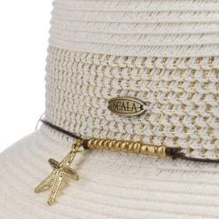 Scaletta Traveller Damenhut -Modehutgeschäft Scaletta Traveller Damenhut gold.61361 4rf98