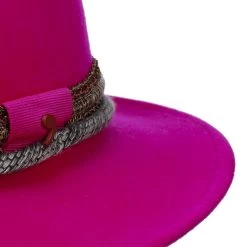 Sevilia Fedora Wollhut By Alfonso DEste -Modehutgeschäft Sevilia Fedora Wollhut by Alfonso D Este fuchsia.63726 4rf84