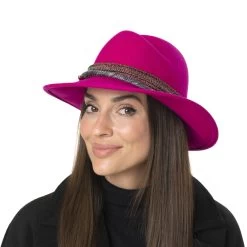 Sevilia Fedora Wollhut By Alfonso DEste -Modehutgeschäft Sevilia Fedora Wollhut by Alfonso D Este.63726 7