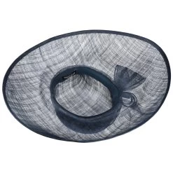 Sinamay Wide Brim Anlasshut By Seeberger -Modehutgeschäft Sinamay Wide Brim Anlasshut by Seeberger dunkelblau.64915 2rf192