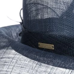Sinamay Wide Brim Anlasshut By Seeberger -Modehutgeschäft Sinamay Wide Brim Anlasshut by Seeberger dunkelblau.64915 4rf192