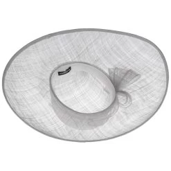 Sinamay Wide Brim Anlasshut By Seeberger -Modehutgeschäft Sinamay Wide Brim Anlasshut by Seeberger grau.64915 2rf13