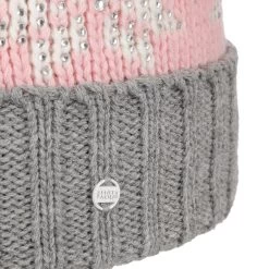 Snowflake Kindermütze -Modehutgeschäft Snowflake Kindermuetze rosa.60330 4rf25