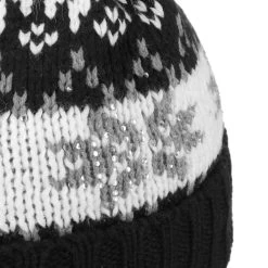 Snowflake Kindermütze -Modehutgeschäft Snowflake Kindermuetze schwarz.60330 5rf4