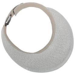 Solina Visor By Seeberger -Modehutgeschäft Solina Visor by Seeberger hellgrau.60678 2rf28