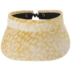 Spots Visor By Seeberger 15 Spots Visor By Seeberger -Modehutgeschäft Spots Visor by Seeberger gelb.61495 1rf45