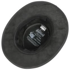 Squashy Twotone Lederhut By BARMAH 10 Squashy Twotone Lederhut By BARMAH -Modehutgeschäft Squashy Twotone Lederhut by BARMAH schwarz.34419 2rf4