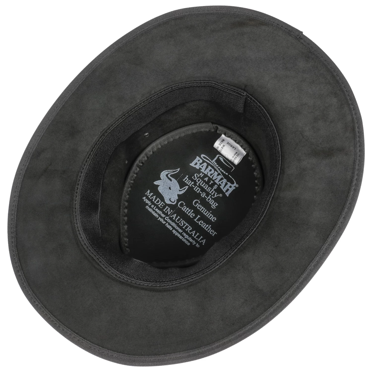 Squashy Twotone Lederhut By BARMAH 6 Squashy Twotone Lederhut By BARMAH – Bild 4