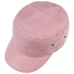 Stripes Cotton Army Kindercap By Lipodo -Modehutgeschäft Stripes Cotton Army Kindercap by Lipodo rot.58545 1rf3