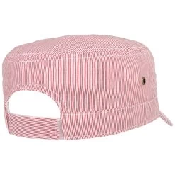 Stripes Cotton Army Kindercap By Lipodo -Modehutgeschäft Stripes Cotton Army Kindercap by Lipodo rot.58545 3rf3