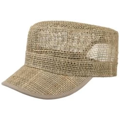 Stroh Armycap By Lipodo -Modehutgeschäft Stroh Armycap by Lipodo natur.60032 rf40