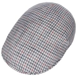Summer Houndstooth Flatcap By Borsalino