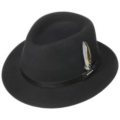 Tenlock Traveller VitaFelt Wollhut By Stetson -Modehutgeschäft Tenlock Traveller VitaFelt Wollhut by Stetson schwarz.58843 1rf4