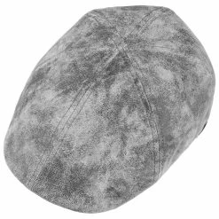 Texas Leder Schirmmütze By Stetson -Modehutgeschäft Texas Leder Schirmmuetze by Stetson grau.40146 1rf13