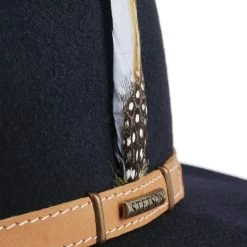 Tiscon Traveller VitaFelt Wollhut By Stetson -Modehutgeschäft Tiscon Traveller VitaFelt Wollhut by Stetson dunkelblau.58866 4rf192