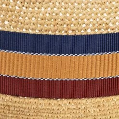 Tricolour Band Crochet Trilby By Lierys -Modehutgeschäft Tricolour Band Crochet Trilby by Lierys natur.53413 5rf40