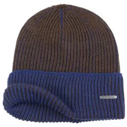 Twotone Merinomütze By Stetson -Modehutgeschäft Twotone Merinomuetze by Stetson braun.58953 2rf11