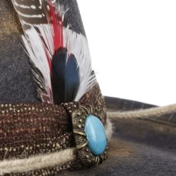 Upward Brim Traveller Wollhut By Lierys -Modehutgeschäft Upward Brim Traveller Wollhut by Lierys grau meliert.59971 4rf41