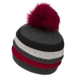 Valoria Bommelmütze By Seeberger -Modehutgeschäft Valoria Bommelmuetze by Seeberger rot.63309 3rf3