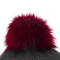 Valoria Bommelmütze By Seeberger -Modehutgeschäft Valoria Bommelmuetze by Seeberger rot.63309 6rf3