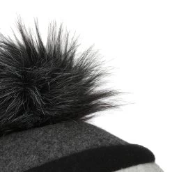 Valoria Bommelmütze By Seeberger -Modehutgeschäft Valoria Bommelmuetze by Seeberger schwarz.63309 5rf4