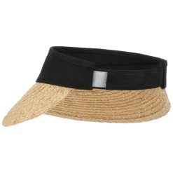 Vanella Strohvisor -Modehutgeschäft Vanella Strohvisor schwarz.61184 3rf4