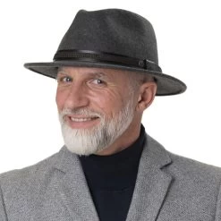 Varnest Melange Traveller Wollhut By Bugatti -Modehutgeschäft Varnest Melange Traveller Wollhut by bugatti.64857 8