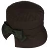 Vendiva Waxed Cotton Hut Mit Schleife By McBURN -Modehutgeschäft Vendiva Waxed Cotton Hut mit Schleife by McBURN dunkelbraun.64702 1rf17