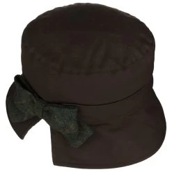 Vendiva Waxed Cotton Hut Mit Schleife By McBURN