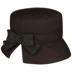 Vendiva Waxed Cotton Hut Mit Schleife By McBURN 7 Vendiva Waxed Cotton Hut Mit Schleife By McBURN -Modehutgeschäft Vendiva Waxed Cotton Hut mit Schleife by McBURN dunkelbraun.64702 rf17