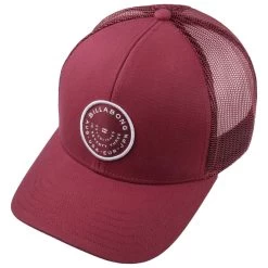 Walled Trucker Cap By Billabong -Modehutgeschäft Walled Trucker Cap by Billabong dunkelrot.49101 1rf171
