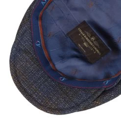 Walston Check Flatcap By Alfonso DEste 7 Walston Check Flatcap By Alfonso DEste -Modehutgeschäft Walston Check Flatcap by Alfonso D Este braun blau.63707 2rf228