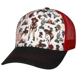 Wild Wild West Trucker Cap By King Kerosin -Modehutgeschäft Wild Wild West Trucker Cap by King Kerosin schwarz wei .66143 rf173