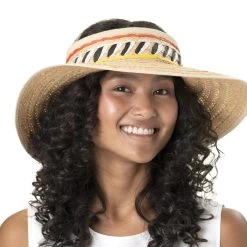 Yalvea Ethno Visor By Seeberger -Modehutgeschäft Yalvea Ethno Visor by Seeberger.61489 7