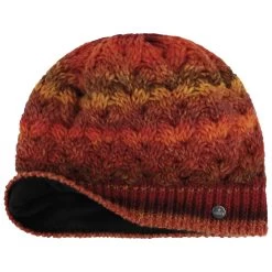 Zig-Zag Zopfmuster Strickmütze By Lierys -Modehutgeschäft Zig Zag Zopfmuster Strickmuetze by Lierys orange.56547 2rf54